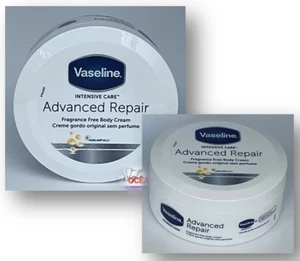 Vaseline Intensive Care ADVANCED REPAIR Fragrance Free Body Cream 250ml - Picture 1 of 1