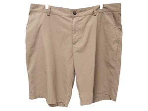 Adidas Herren Shorts 40 Golf einfarbig khaki beige Polyester 11" Schrittlänge - Bild 1 von 6