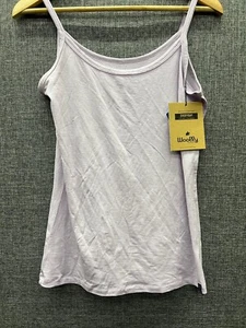 Woolly Women's 95% Merino Wool Cami Tank Top, Lilac, Medium - Picture 1 of 4