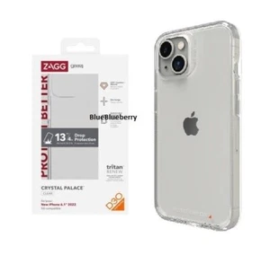 ZAGG Crystal Palace Series Hard Case für iPhone 14 - Klar - Bild 1 von 1
