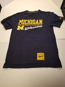 VTG Original College Equipment Michigan Wolverines Youth Size 20 T-shirt - Picture 1 of 7