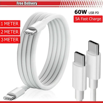 TECHWORLDGADGETS Super Fast 1m 2m 3m Charger USB C Cable Data Lead For Apple iPad 10th Gen 2022