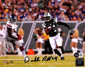 Darrelle Revis Autographed/Signed New York Jets 8x10 Photo Beckett 42535 - Picture 1 of 1
