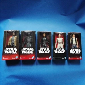 Star Wars 15 cm Figuren Hasbro Rey Finn Luke Skywalker Han Solo Kylo Ren OVP - Bild 1 von 6