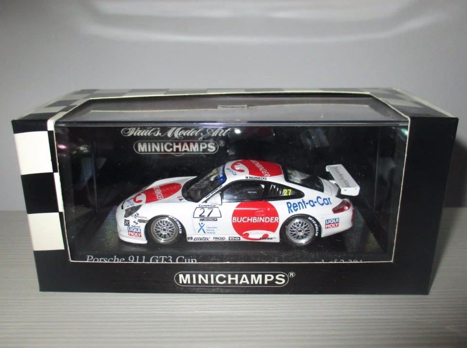 PORSCHE 911 GT3 CARRERA CUP 2004 MINICHAMPS SCALA 1/43 REF.046227 - Immagine 1 di 1