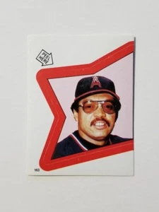 REGGIE JACKSON 1983 TOPPS BASEBALL STICKER #163 CALIFORNIA ANGELS - Picture 1 of 2