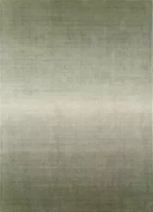 Color Aqua Foam/Artichoke Green Hand Loom Viscose Rug Handmade For Office Room - Picture 1 of 4