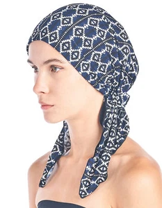 Ashford & Brooks Pre Tied Bandana Sleep Turban Tichel Chemo Head Scarf Headwear - Picture 1 of 124