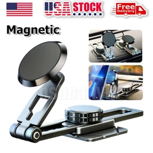 Universal Magnetic Car Mount Holder Stand Dashboard 360° Rotating For Cell Phone - Picture 1 of 12