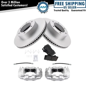 Front Brake Pad & Rotor Kit Fits 2001-2007 Toyota Sequoia 2000-2006 Tundra - Picture 1 of 12