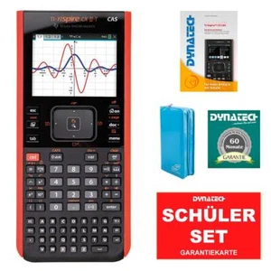 Taschenrechner TI NSP CX II T CAS + Schutztasche + Handbuch + Garantie Blau - Bild 1 von 5