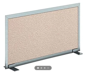 OBEX Cubical Partition Acoustical Free Standing Screen 12"x24" - P1 - Picture 1 of 6