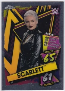 2021 Topps Chrome WWE Slam Attax Scarlett #94 - Picture 1 of 1