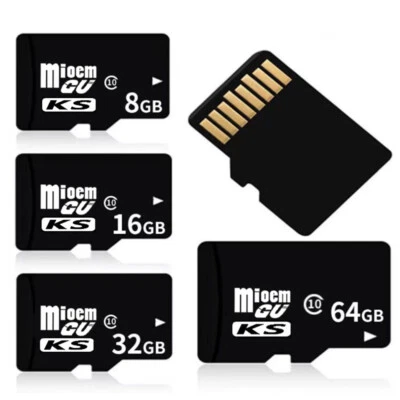 Memory Card For Micro Sd Card 32GB 64GB High Speed Class 10 Tf Card Storage Data - Image 1 of 4