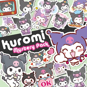Kuromi Stickers - Handmade in USA - 30 pc. Mystery Pack - Sanrio Stickers - Picture 1 of 3