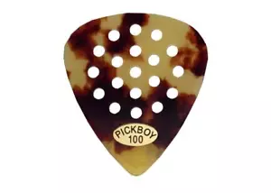 10PCS Pos-a-Grip Guitar Picks 1.50mm Black Cellulose Non-Slip Grip Pack - Picture 1 of 1