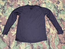 US Military Polartec Power Dry Lvl 1 Layer Silkweight Underwear Shirt Top LARGE