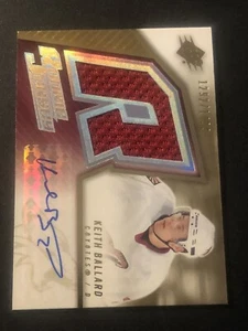 2005-06 SPx Rookie Jersey /1499 Keith Ballard #185 Rookie Auto RC - Picture 1 of 2