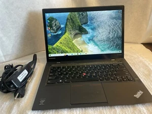 LENOVO ThinkPad X1 Carbon 2nd Gen 2 14" HD+ I7-4600U 128GB SSD 8GB W10P Webcam - Picture 1 of 9