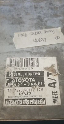 89661-06611 Toyota Camry 1998 ecu ecm computer - Image 1 of 4