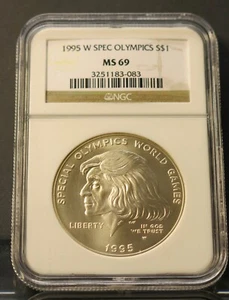 1995 W SPECIAL OLYMPICS ( PARA ) MS 69. NGC - Picture 1 of 1