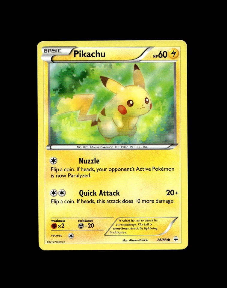 Pikachu Raichu Pichu Pokemon Card! Holo/Reverse Holo Rare EX VMAX Full Art Cards - Image 1 of 1