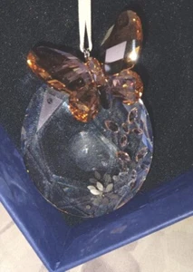 NEU Swarovski Kristall hängendes Schmetterlingsornament 2004 neu im Karton COA #0899377 ausverkauft 🙂 - Bild 1 von 2