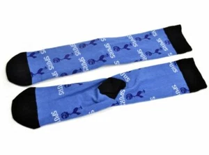 Spurs Tottenahm All Over Print ADULT Socks UK 8 - 11 Official Merchandise NEW UK - Picture 1 of 2