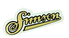 Simson - Aufkleber Schriftzug Simson für AWO SR2 SR1