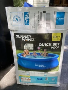 10’ pool used twice !! With Filter !! ** Yes, it works perfectly ** - Picture 1 of 4