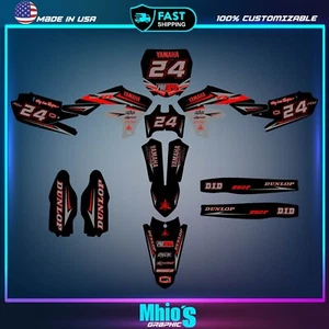 Graphics Kit for Yamaha YZ450F (2018 - 2022) YZ250F (2019 - 2023) - Picture 1 of 6