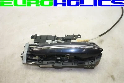 Manija de puerta exterior delantera pasajero derecho OEM BMW F07 535i GT 10-17 azul A89 Foto 1 de 4