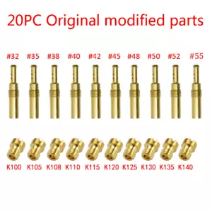 Kit getti principali getto pilota carburatore 20 pezzi/set per PWK Keihin PE NSR OKO CVK Carb - Foto 1 di 5