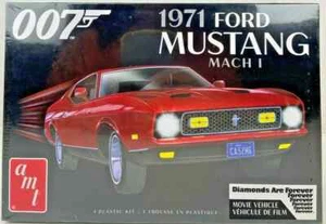 AMT 'Diamonds Are Forever' James Bond '71 Mustang Mach I 1:25 Scale Kit Sealed - Picture 1 of 2