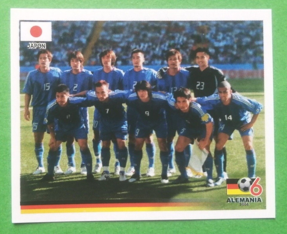 2006 Navarrete Germany World Cup FIFA - E24A JAPAN SOCCER TEAM Full Sticker