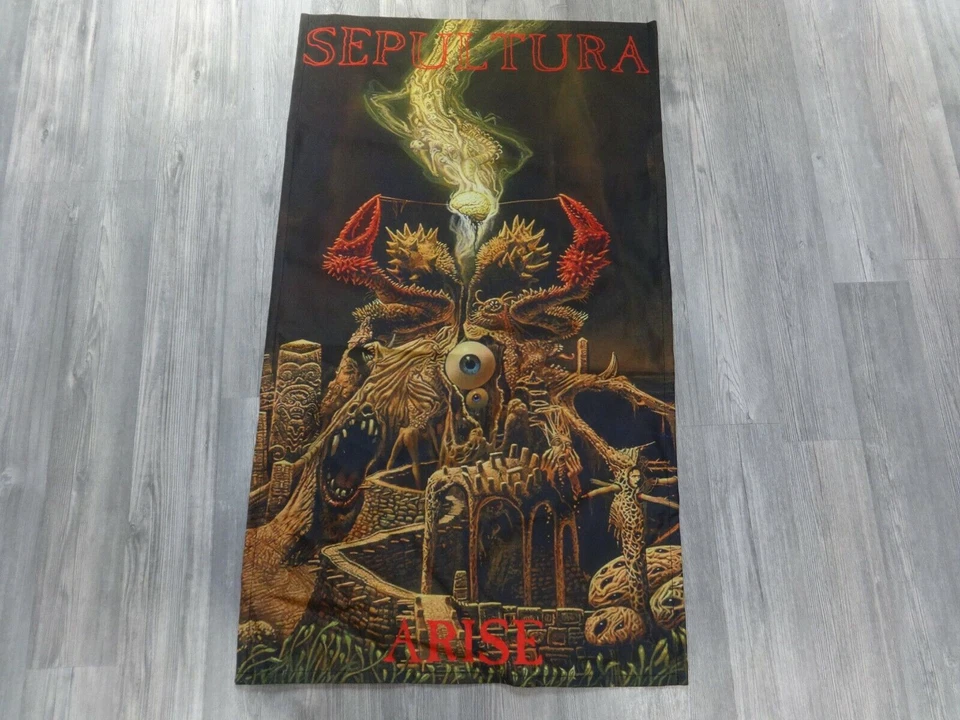 Sepultura Flag Flagge Poster Thrash Metal Arise Death Thrash metal xxx - Bild 1 von 1