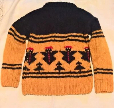 Suéter infantil hecho a mano pura lana Foto 1 de 4