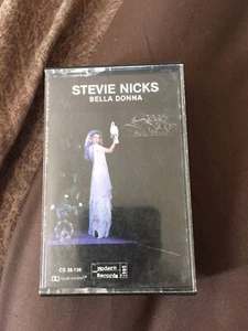 Stevie Nicks Bella Donna Cassette Stop Draggin' My Heart Around Leather And Lace - Imagen 1 de 2