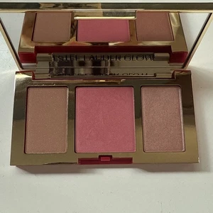 Estee Lauder Pure Color Envy Glow Cheek Palette Bronze Goddess Pink Kiss - Picture 1 of 3