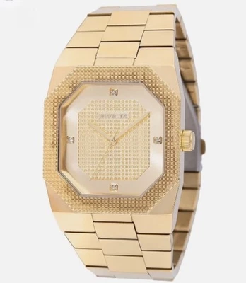 😍 ¡NUEVO COMO NUEVO EN CAJA! Elegante reloj de cuarzo INVICTA Cellini Octagon King Midas Foto 1 de 4