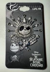 L'incubo prima di Natale Jack Skellington 1,5' spilla da bavero Halloween nuova - Foto 1 di 1