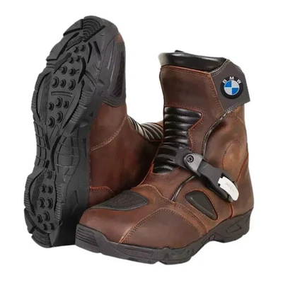 BMW CE Leather Motorcycle Boots for Men Motorbike Riding Biker Touring Gear - Image 1 of 4