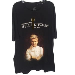Gordon Ramsay Hell's Kitchen Shirt Herren XL schwarz Lake Tahoe Grafik T-Shirt Koch - Bild 1 von 13