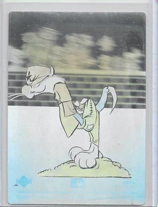 1990 Hologramm Looney Tunes Sylvester Sticker Upper Deck Baseball - Bild 1 von 2