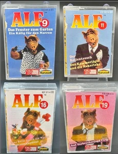 MC Hörspiel-Kassetten Alf Folge 09/11/ 16/ 19 - Bild 1 von 11
