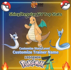Dragonite🔥Pokemon Legends ZA Z-A Shiny/Regular 6IV Pokémon Fast Delivery🚀 - Picture 1 of 5