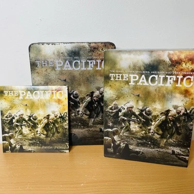 The Pacific: Complete HBO Series Tin Box Set Edition (DVD 2010) - Region 4 - Image 1 of 4