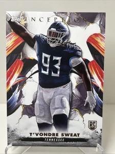 2024 Inception T'Vondre Sweat #165 Titans - Picture 1 of 4