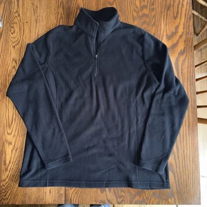 Lands End Thermacheck Quarter Zip Fleece - Picture 1 of 6