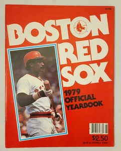 Anuario oficial de los Medias Rojas de Boston 1979 - Cubierta de Jim Rice - Imagen 1 de 12